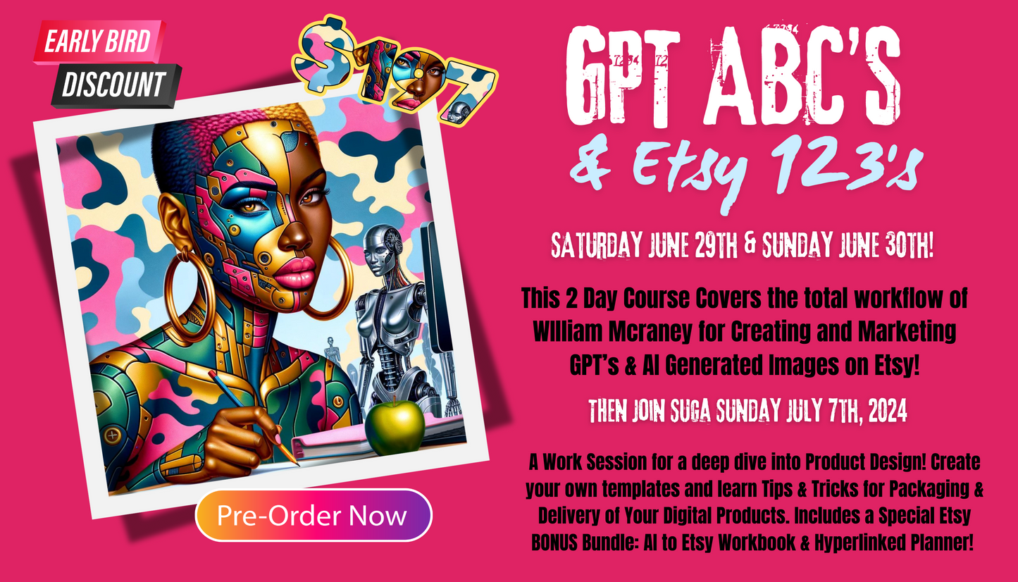 REPLAY BUNDLE ~ GPT ABC's & Etsy 123's