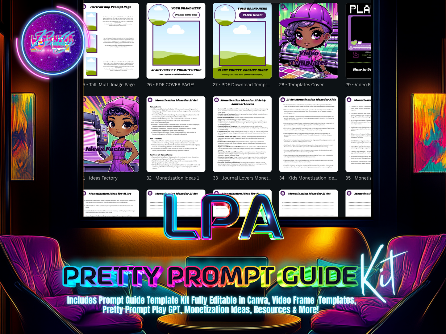 Pretty Prompt Play LIVE Party Nov-21-2024 | FREE Session | VIP Bundle Upgrade